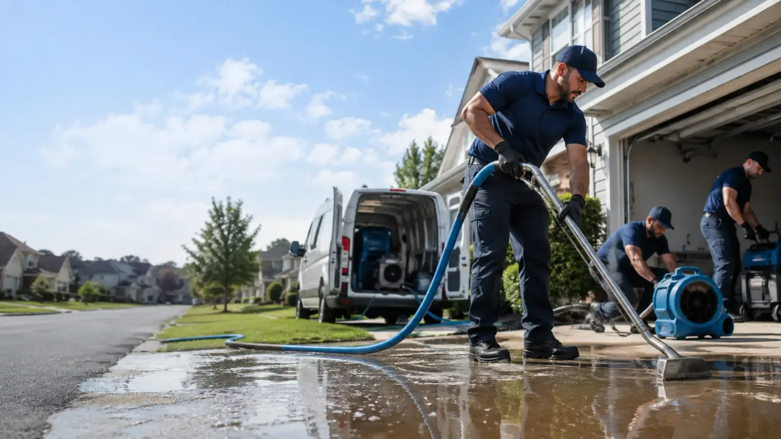 Flood Damage Restoration in Doucette, TX